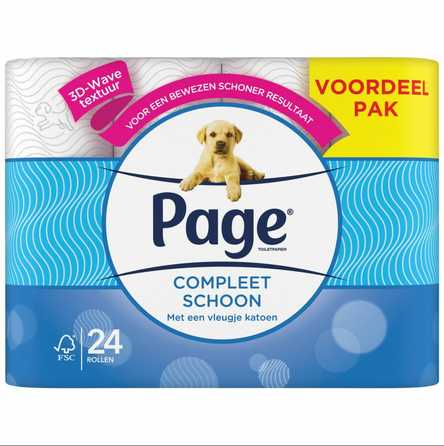 Page Toiletpapier Compleet Schoon 2-laags 24 stuks