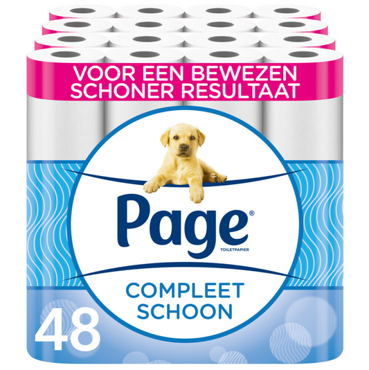 Page Toiletpapier Compleet Schoon 2-laags 48 stuks