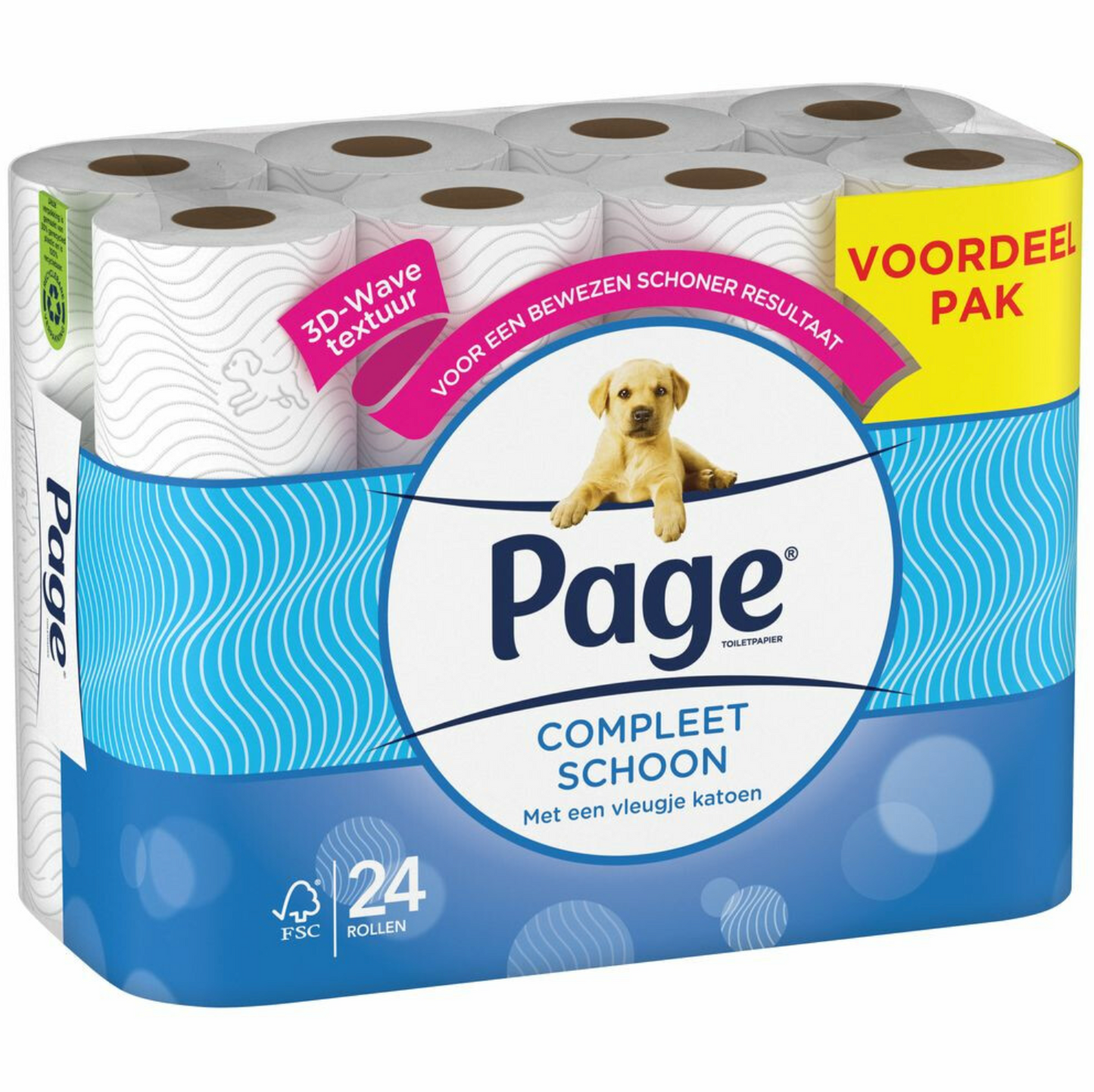Page Toiletpapier Compleet Schoon 2-laags 24 stuks