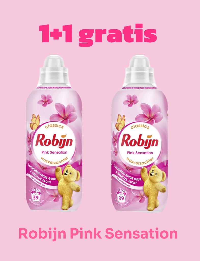 Robijn Wasverzachter Pink Sensation 39 Wasbeurten - 780ml