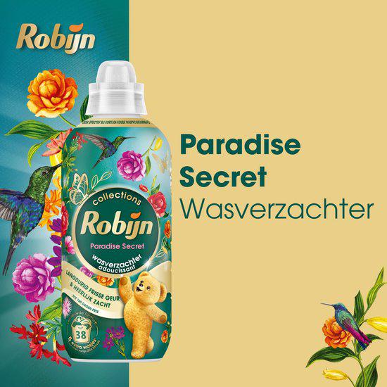 Robijn Wasverzachters Paradise Secret 4x38 Wasbeurten