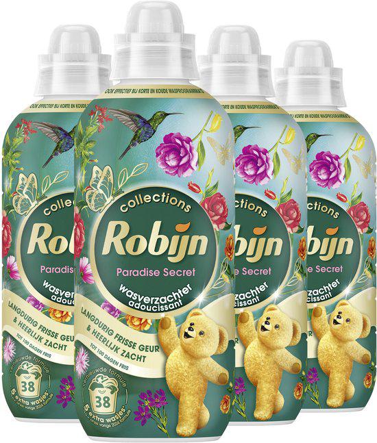 Robijn Wasverzachters Paradise Secret 4x38 Wasbeurten